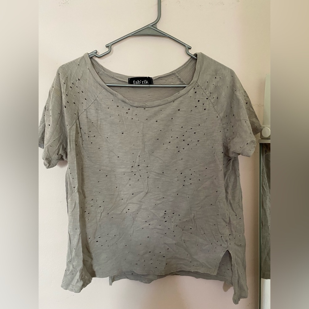 T-shirt with holes, Size S